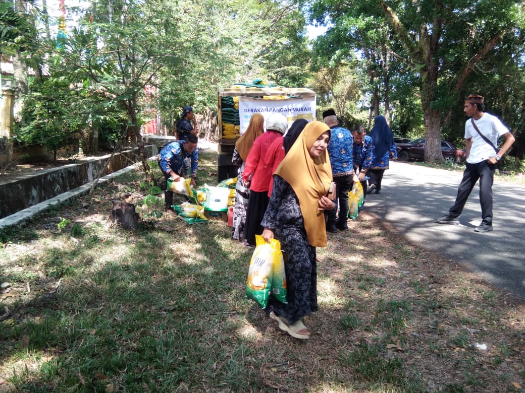 Meriahkan HUT Ke-80 RI, Dinas Pangan Aceh Besar Gelar Pangan Murah