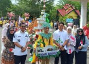 SD 2 Muhammadiyah Langsa Meriahkan Pawai Alegoris HUT RI
