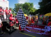 Ribuan Pelajar Meriahkan Pawai Budaya Kemerdekaan Di Banda Aceh