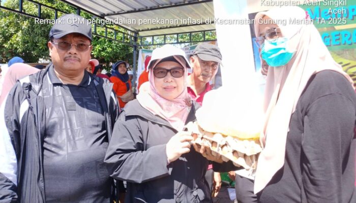 Peringati HUT RI, Ketua PKK Aceh Singkil Perdana Siagakan 4 Ton Beras Murah