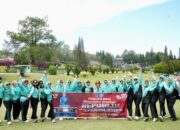 TP PKK Kota Binjai Rayakan HUT Ke-80 RI Di Berastagi