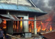 100 Lods, 40 Kios Pajak Baru Serbelawan Ludes Terbakar, Bupati Janji Segera Bangun Kembali