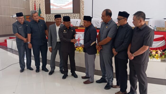 DPRK Aceh Utara Gelar Rapat Paripurna Penyampaian Rancangan Perubahan KUA-PPAS 2025