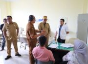 Bupati Madina Sapa Pasien Di RSUD Panyabungan Yang Baru