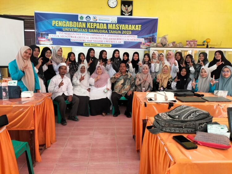 PKM Unsam Tingkatkan Kompetensi Guru SMP Negeri 1 Peureulak