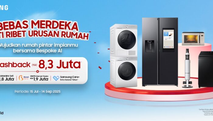 Bebas Merdeka Anti Ribet Urusan Rumah ala Samsung Bespoke AI
