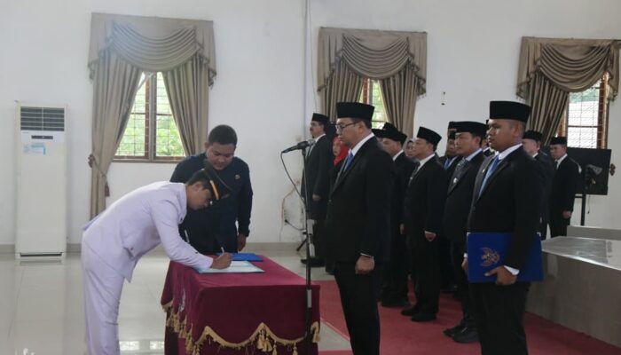 Asri Ludin Tambunan Kembali Lantik Eselon II Dan Eselon III