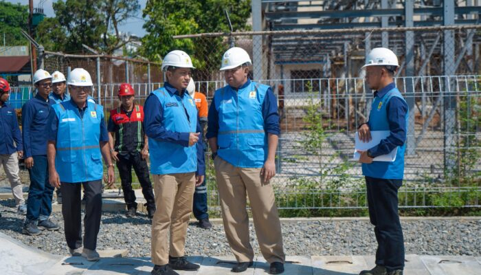 GM PLN UIP SBU Tinjau Pekerjaan Pembangunan GIS Glugur