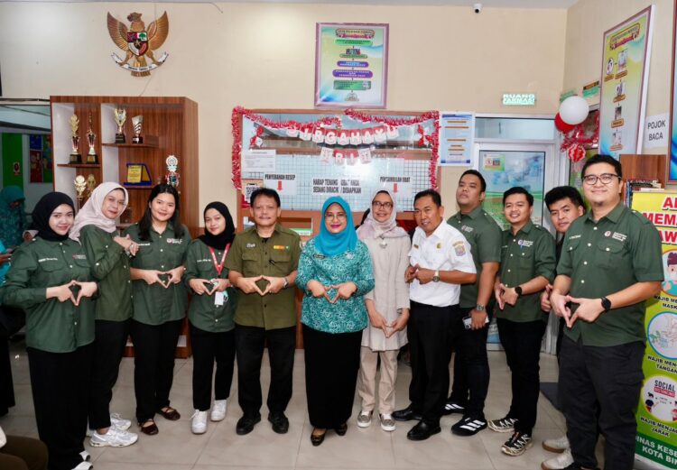 Ketua TP PKK Kota Binjai Tinjau Baksos Hari Kemerdekaan Di Puskesmas Tanah Tinggi