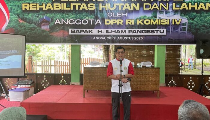 H Ilham Pangestu: Laju Kerusakan Hutan Aceh Cukup Parah Capai 120.000 Ha Per Tahun