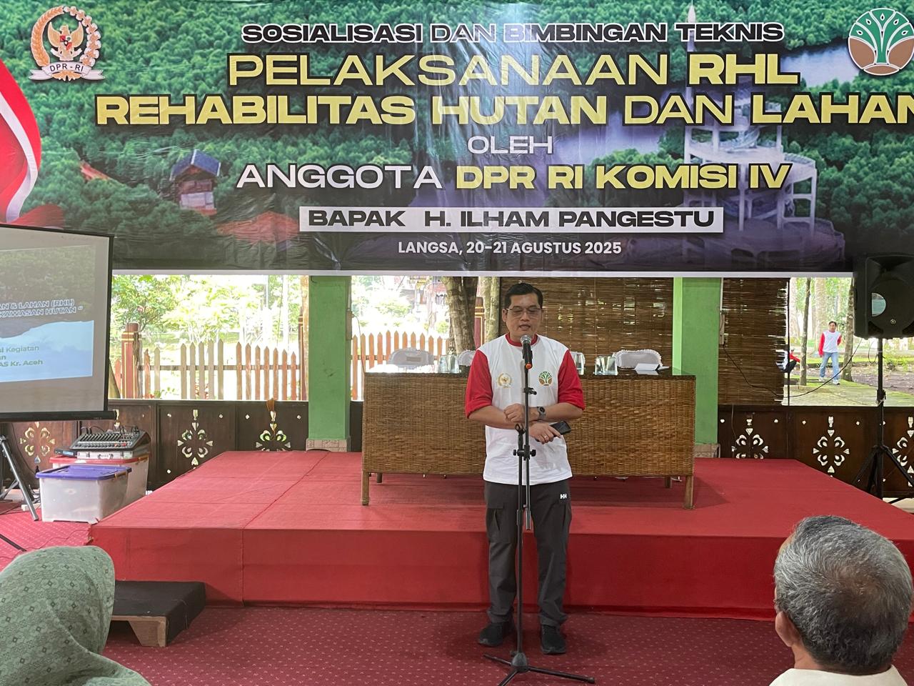 H Ilham Pangestu: Laju Kerusakan Hutan Aceh Cukup Parah Capai 120.000 Ha Per Tahun