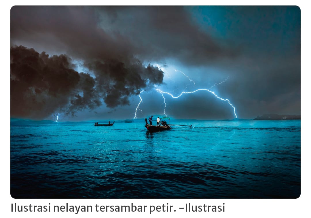 Nelayan Meninggal Dunia Tersambar Petir Di Danau Laut Tawar