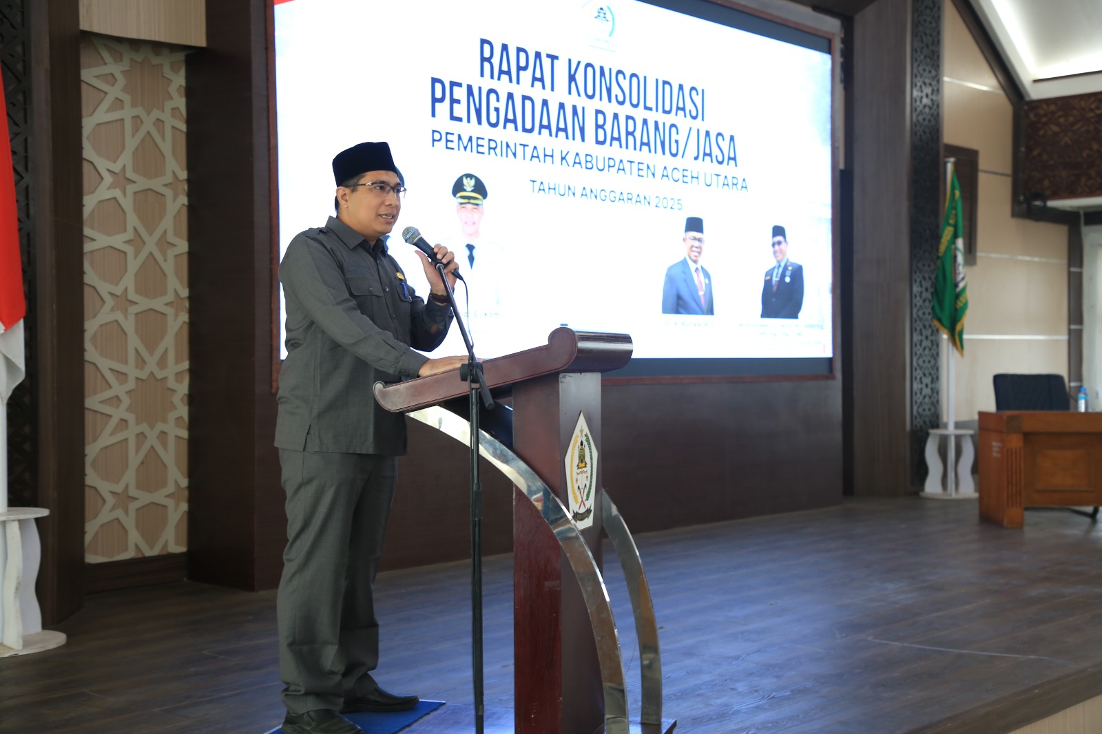 Pemkab Aceh Utara Bahas Isu Strategis Dalam Konsolidasi PBJ 2025