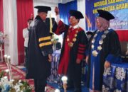 Perdana, Rektor UGN Padangsidimpuan Wisuda Pascasarjana