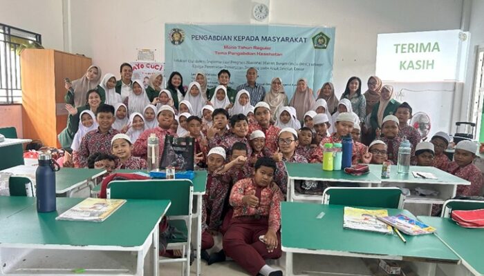 LPM USU Gelar Kegiatan Pengabdian Di MIN 6 Medan