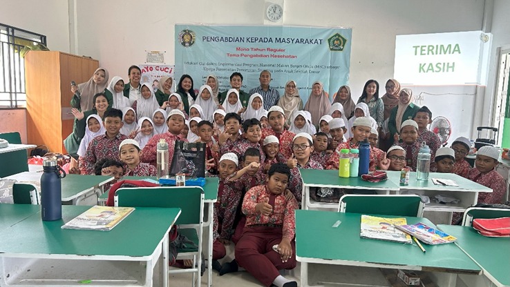 LPM USU Gelar Kegiatan Pengabdian Di MIN 6 Medan