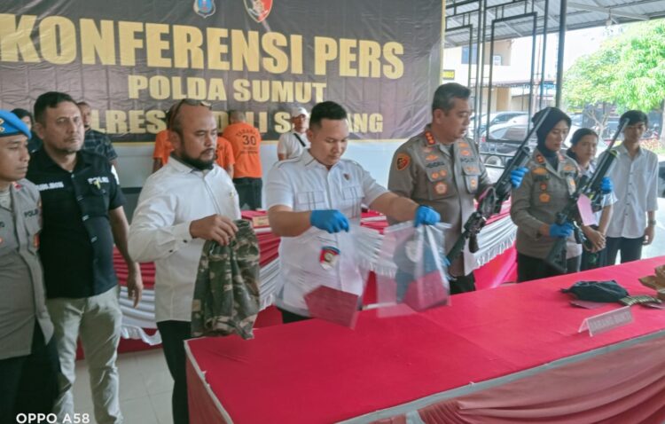 Tiga Pelaku Bentrok Ormas Di Tanjungmorawa Terancam Hukuman 7 Tahun Penjara