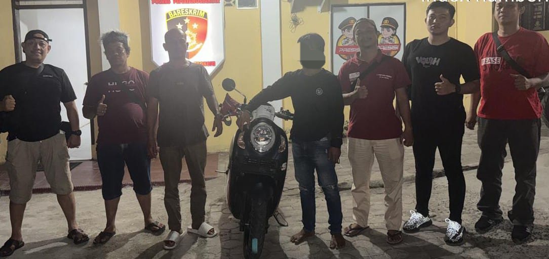 Polres P. Siantar Tangkap 2 Pelaku Penggelapan Sepeda Motor