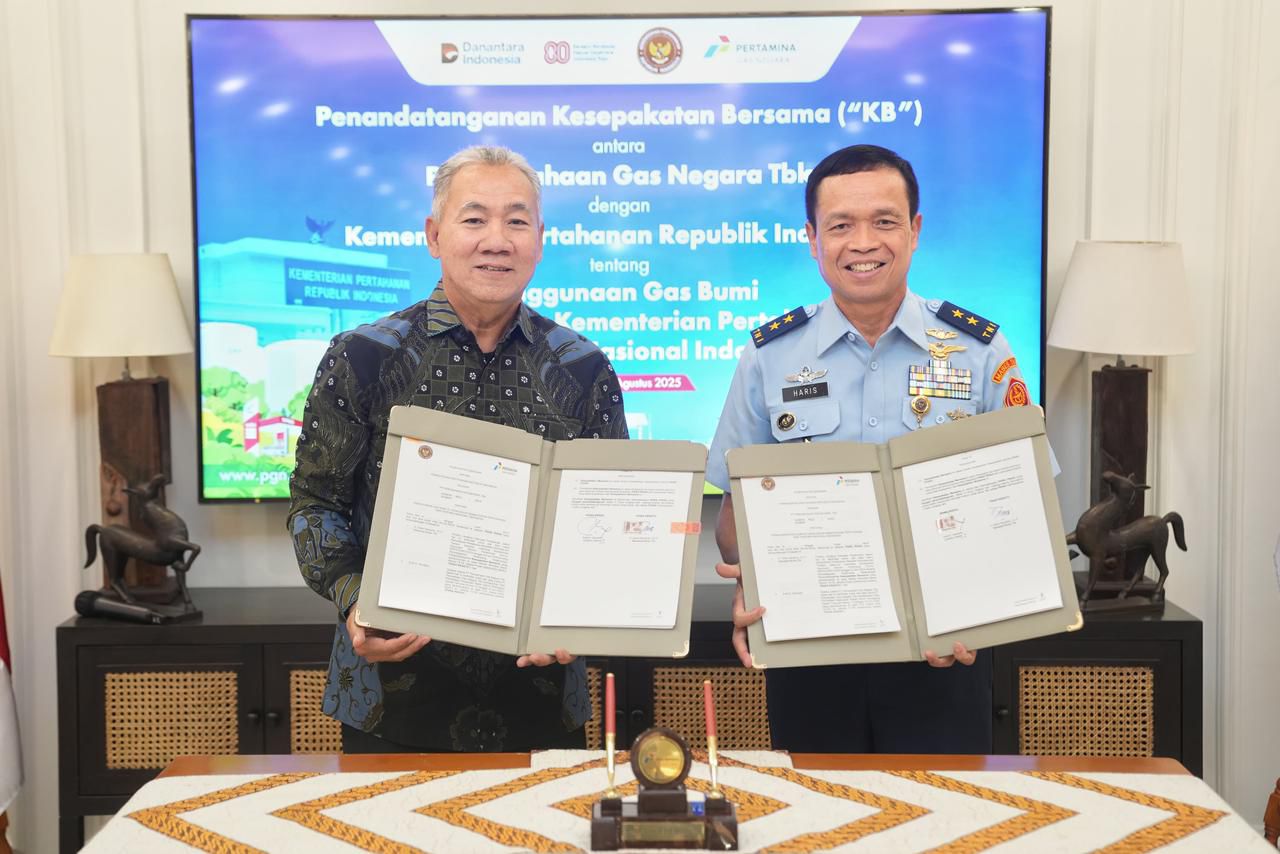 Semangat Efisiensi, Pemakaian Gas Bumi PGN Di Kemenhan Dan TNI Jalan Terus