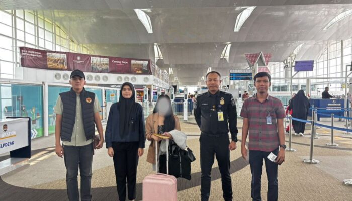 Imigrasi Medan Deportasi WN Filipina, Tegaskan Komitmen Jaga Kedaulatan