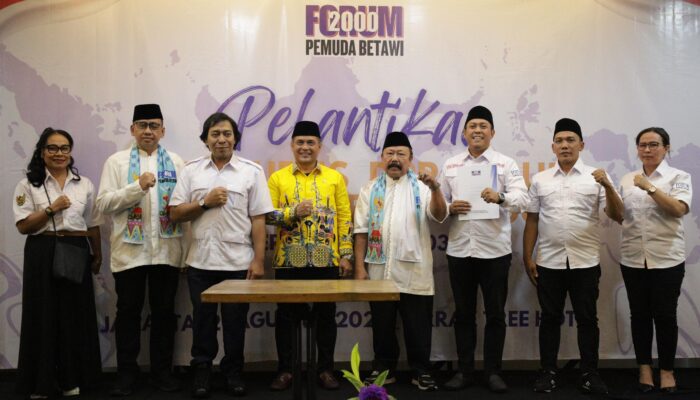 Pelantikan Forum Pemuda Betawi Jadi Momentum Penting Bagi Generasi Muda