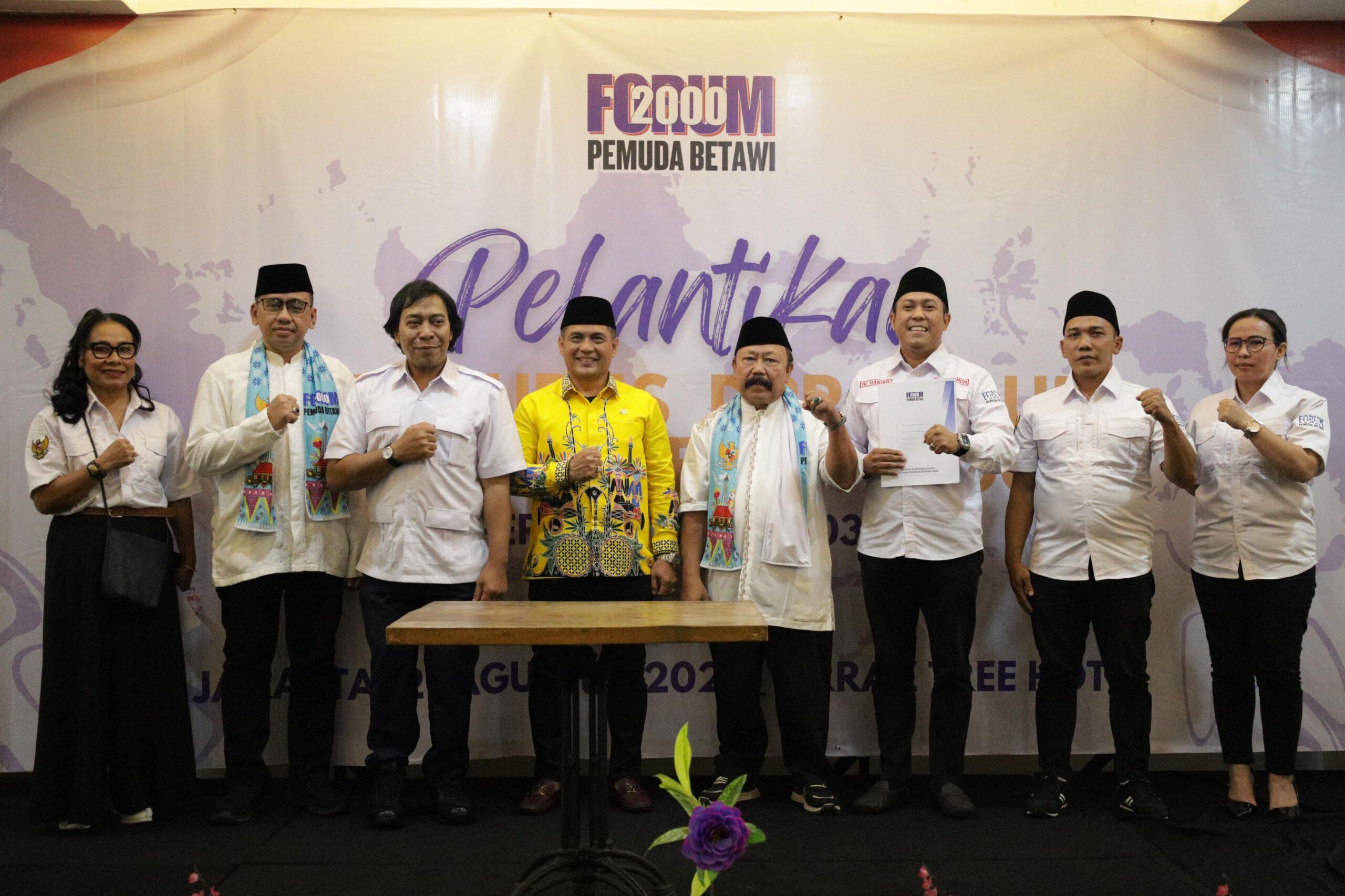 Pelantikan Forum Pemuda Betawi Jadi Momentum Penting Bagi Generasi Muda