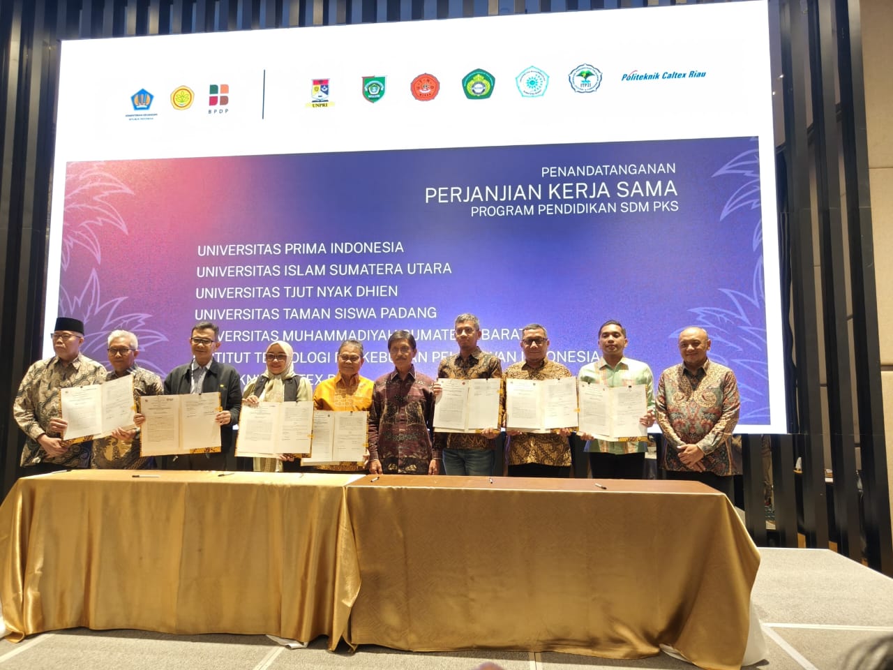 UISU Dan 40 PT Raih Beasiswa Pengembangan SDM Perkebunan