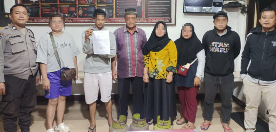 Polres P.Siantar Damaikan Pencurian 3 Tabung Gas Melalui Mediasi