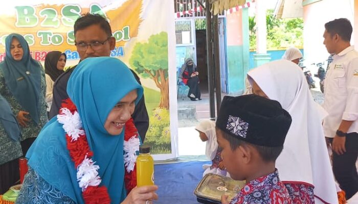 Wakil Ketua TP PKK Aceh Besar Ajak Anak-Anak Biasakan Pola Makan Sehat Sejak Dini
