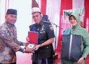 Bupati Simalungun Hadiri Acara Pisah Sambut Dandenpom I/1 Pematangsiantar