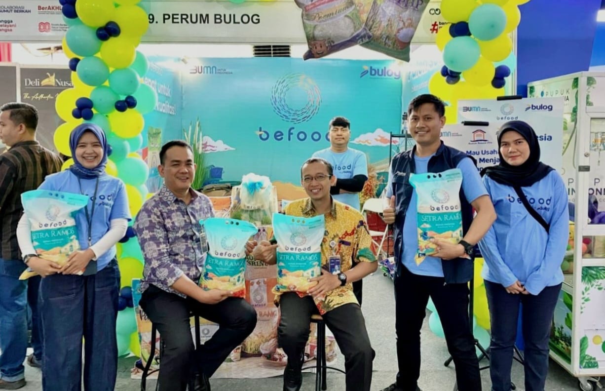 Perum BULOG Kenalkan Befood Setra Ramos Di Pekan Inovasi & Investasi Sumut 2025