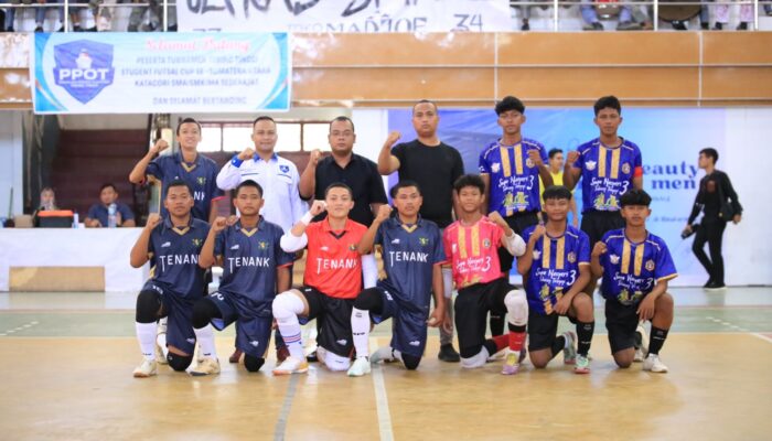 Turnamen Futsal Student Cup 2025 Se-Sumut Bergulir