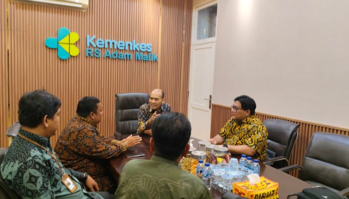 Dompet Dhuafa Waspada Audiensi ke RS Adam Malik Medan, Bahas Program Kesehatan untuk Dhuafa