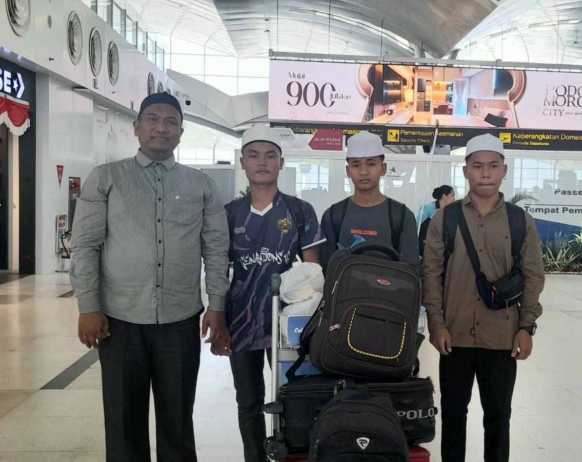 Tiga Anak Asuh FDP Lanjutkan Pendidikan Ke Madrasah Mustafawiyah Kedah, Malaysia