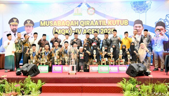 Aceh Besar Pertahankan Juara Umum MQK IV Provinsi
