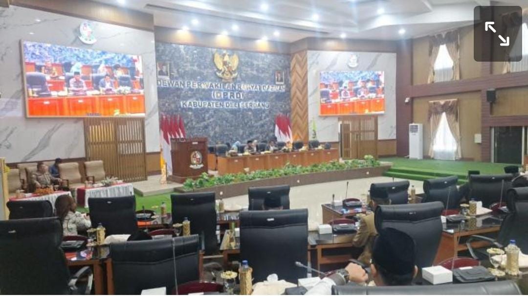 Disorot, Dua Fraksi DPRD Deliserdang Absen Bacakan Pandangan Akhirnya