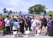 100 Keluarga Di Aceh Besar Terima Wakaf Sembako Diaspora Inggris