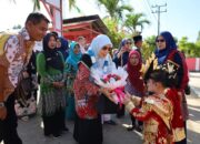 Bunda PAUD Kunjungi TK Satu Atap 062 Mompang