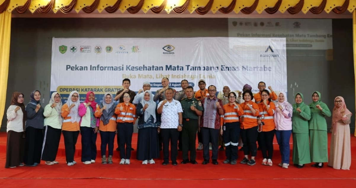 Agincourt Resources Akan Gelar Operasi Katarak Di 5 Lokasi, Target 1400 Mata