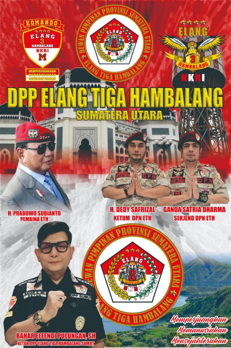 Elang Tiga Hambalang Sumut Apresiasi Kinerja Pemerintahan Prabowo Subianto