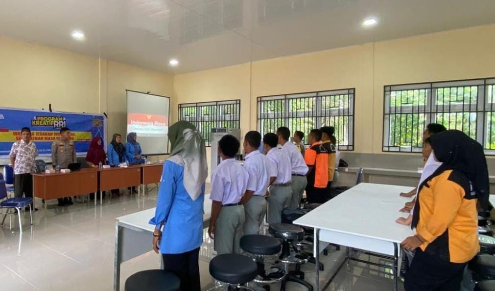 RRI Masuk Sekolah, Kampanyekan Perangi Judol Dan Narkoba