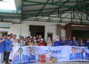 Peringati Milad Ke-27 PAN, DPD PAN Tapsel Salurkan Bantuan Sembako Dan Tas Sekolah