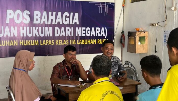 Lapas Labuhan Ruku Siapkan Pendampingan Hukum Warga Binaan