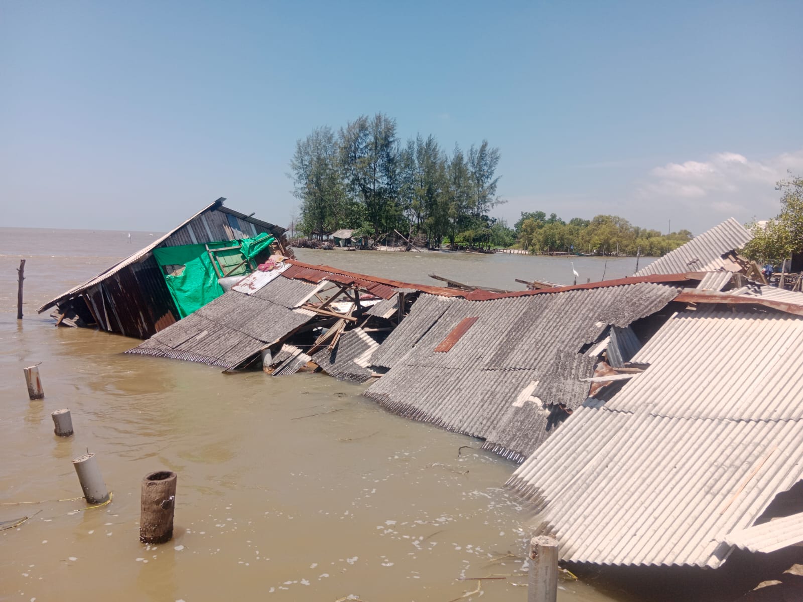Puting Beliung Kembali Landa Sergai, 146 Rumah Rusak