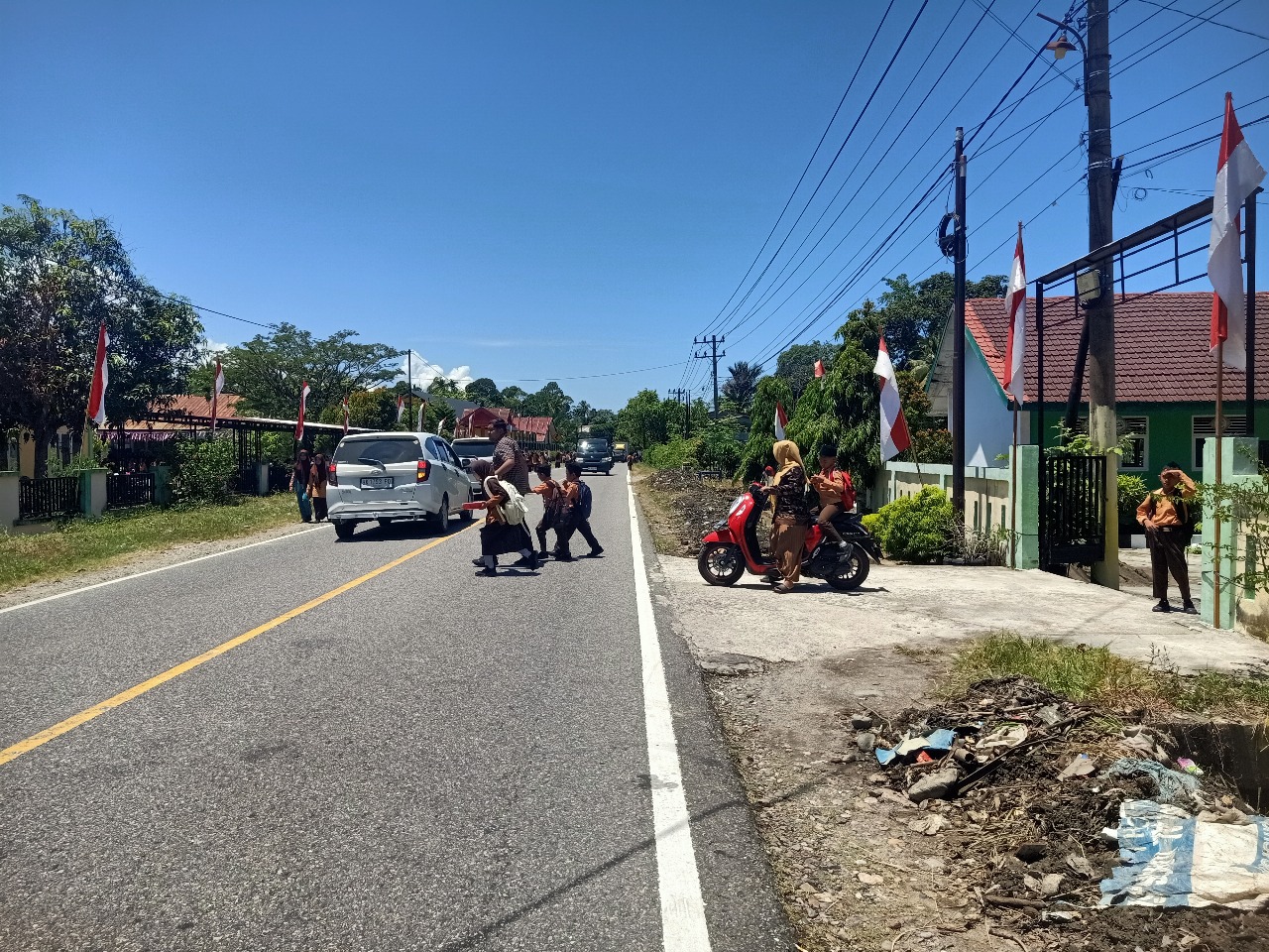 Orang Tua Murid MIN 13 Abdya Harapkan Zebra Cross