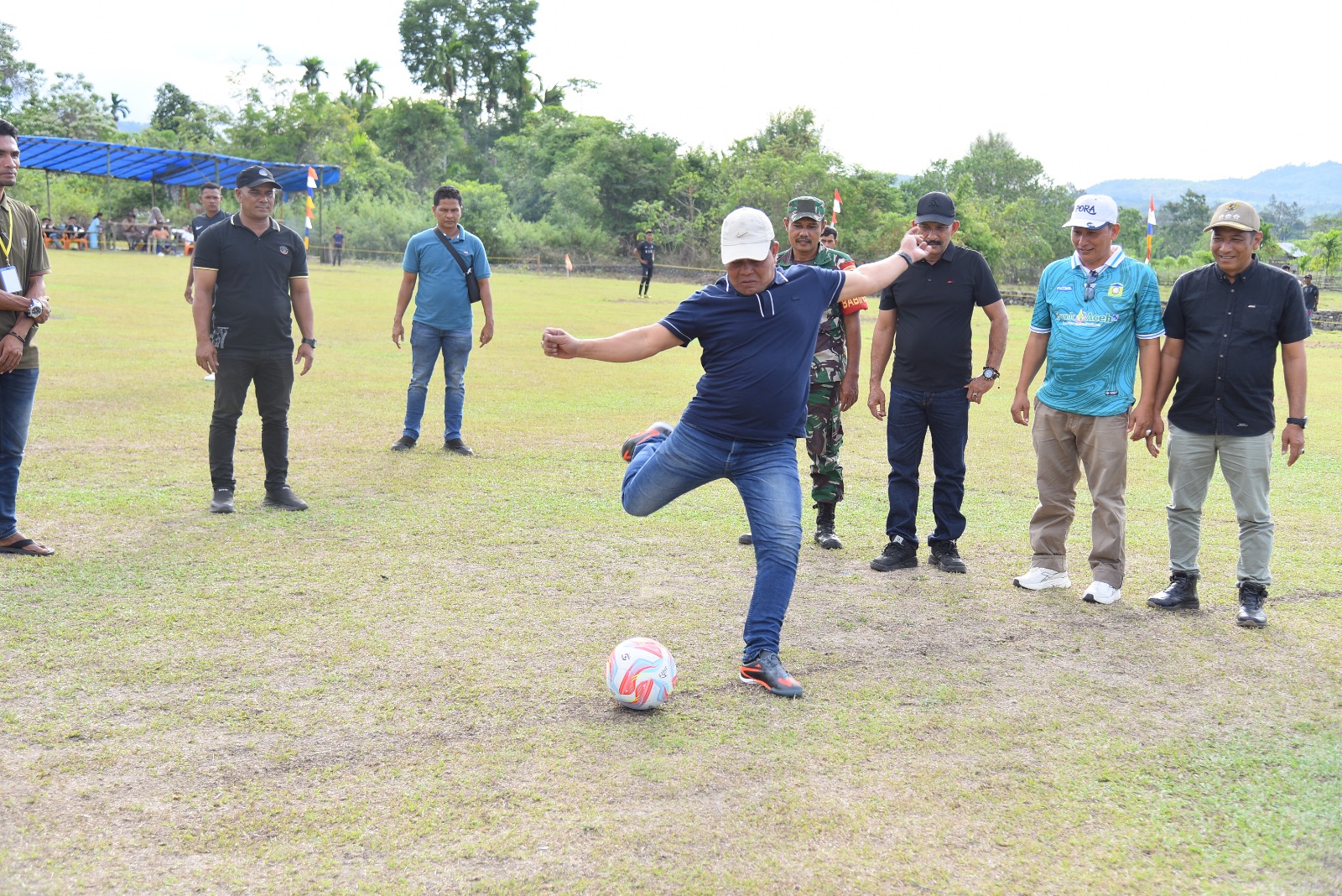 14 Tim Ramaikan Turnamen Sepakbola HUT Ke-30 Kemukiman Lamteuba