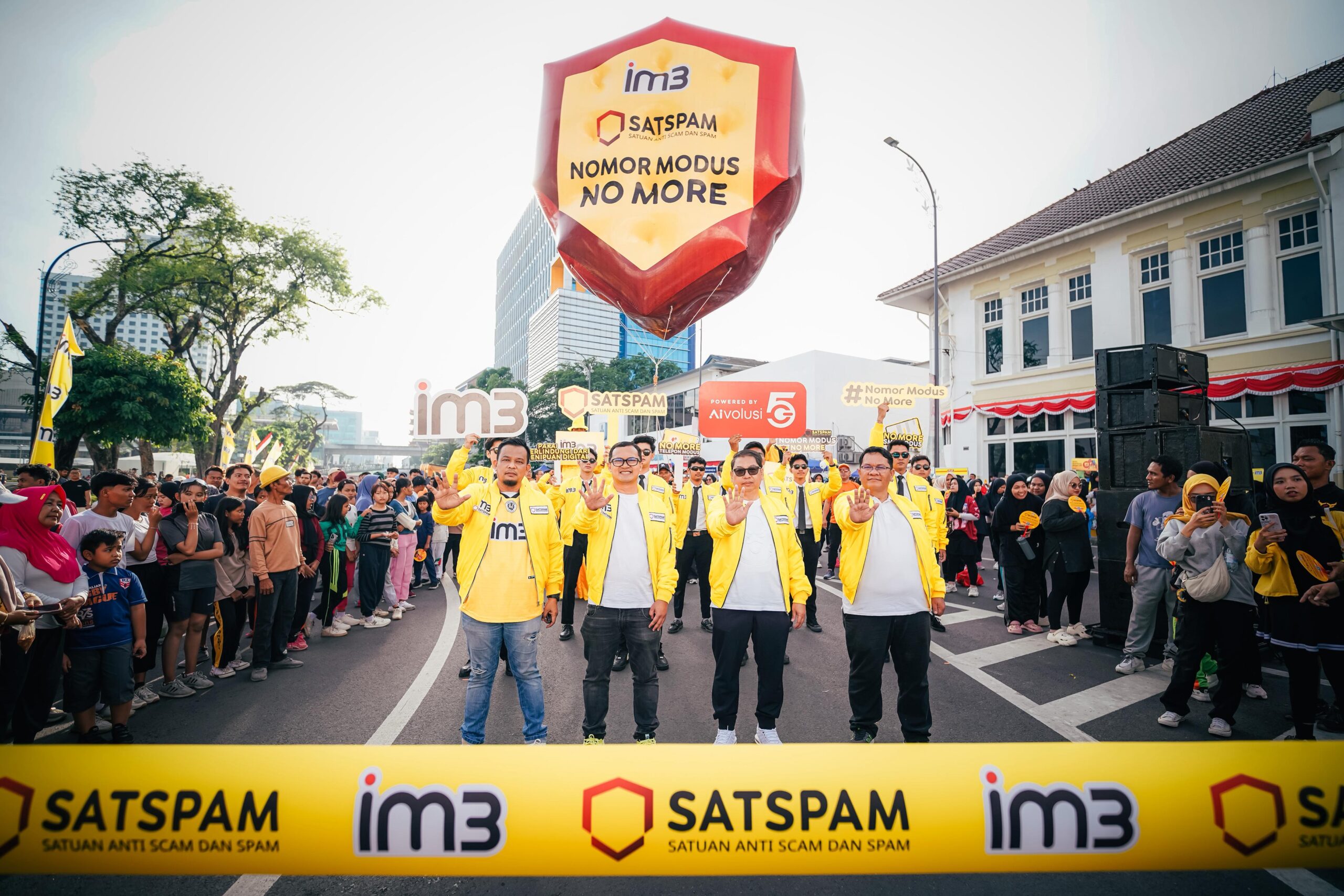 SATSPAM Beri Perlindungan Nyata Bagi Pelanggan IM3 Dari Penipuan Digital