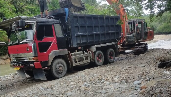 Aktivitas Galian C Di Desa Kuala Beringin Mulai Resahkan Warga