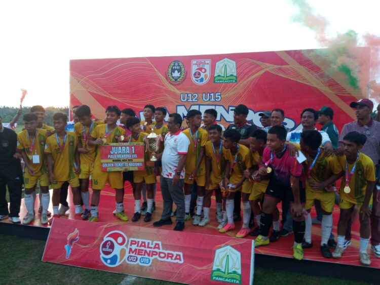 Tamiang United U-15 Wakili Aceh Di Piala Menpora Nasional