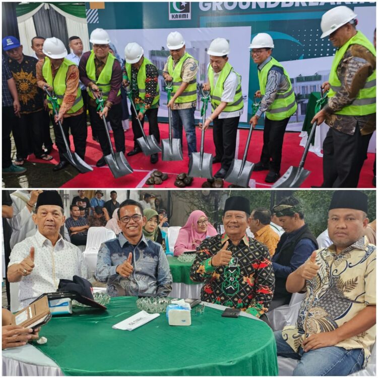 KAHMI Sumut Groundbreaking Kantor Baru, Target Rampung 2026